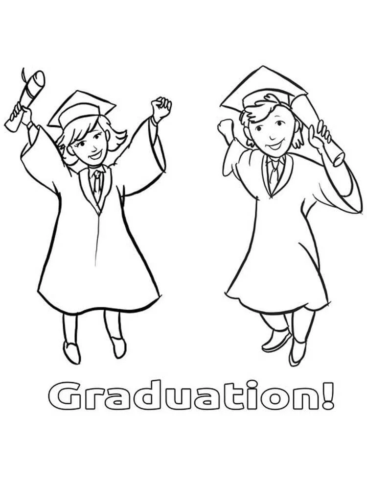 Graduation Coloring Pages 85