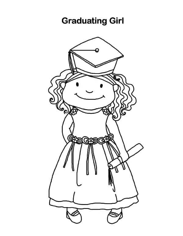 Graduation Coloring Pages 88