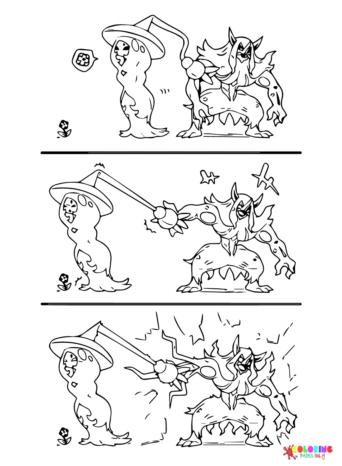 Grimmsnarl Coloring Pages 12