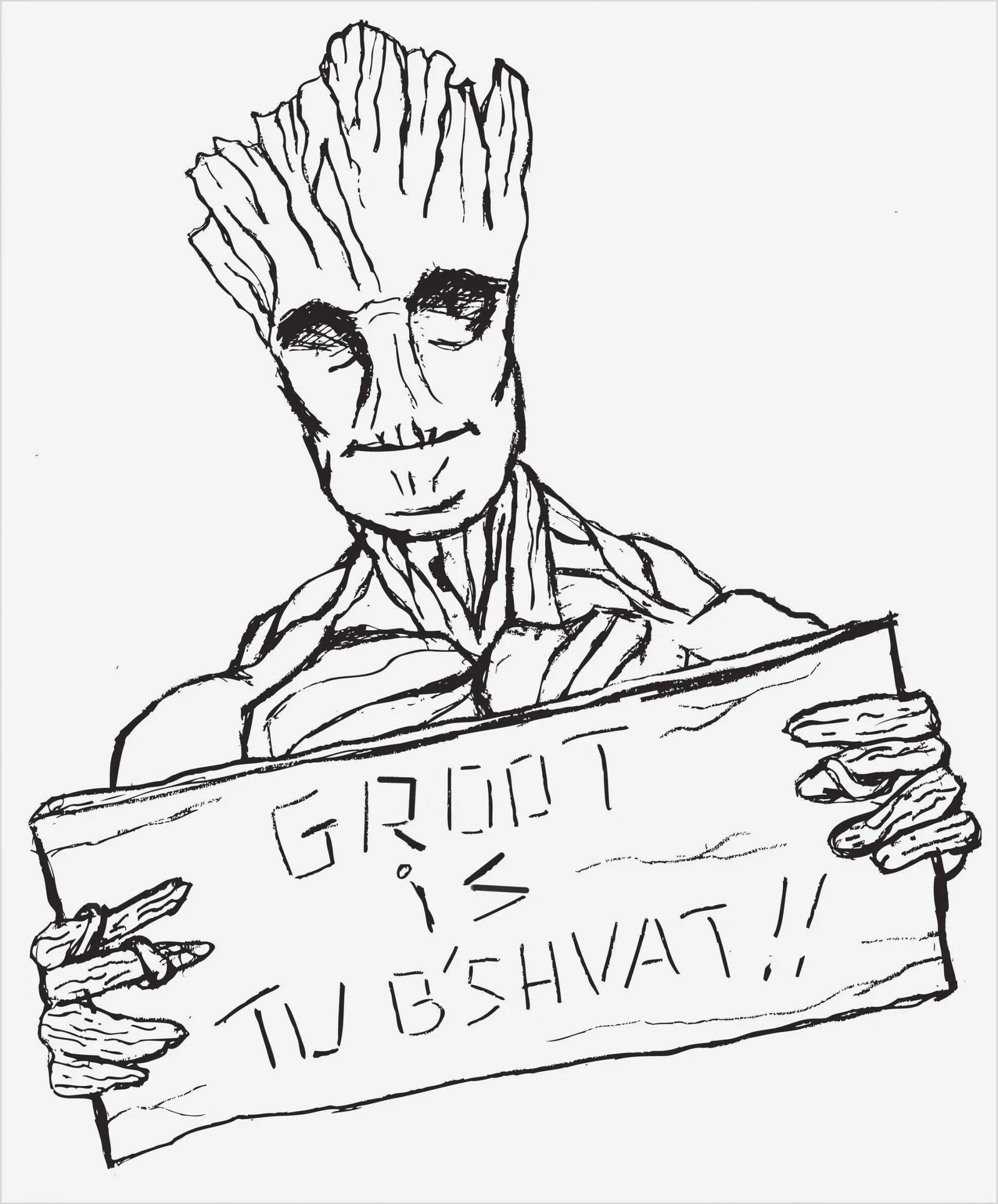 Groot Para Colorir 18