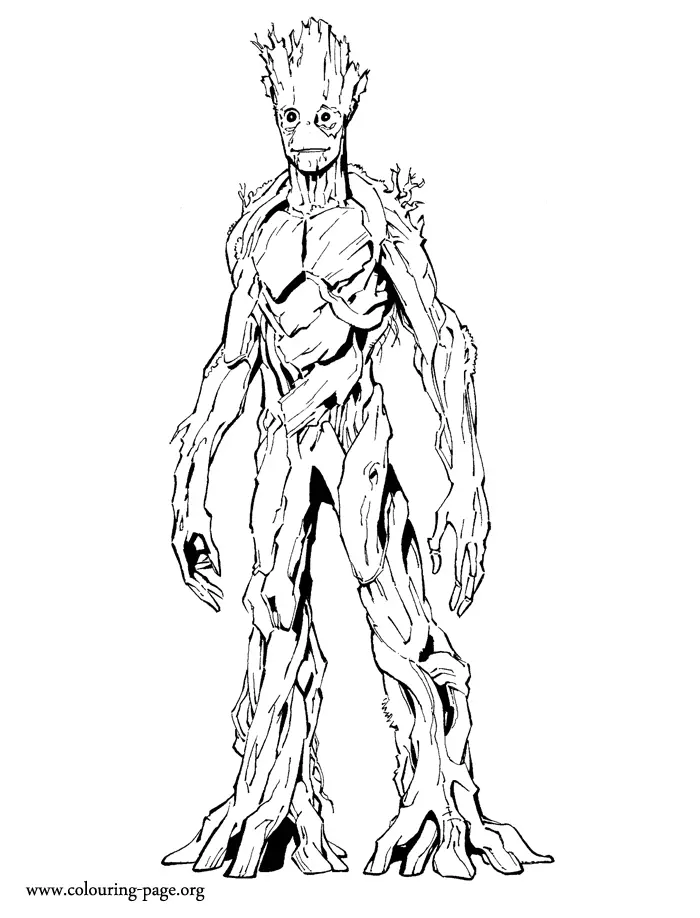 Groot Para Colorir 4