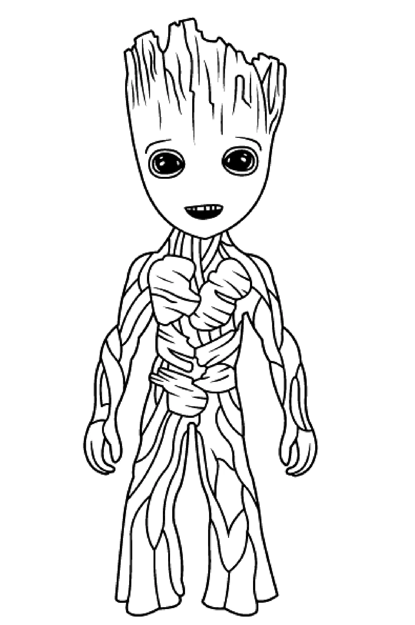 Groot Para Colorir 6