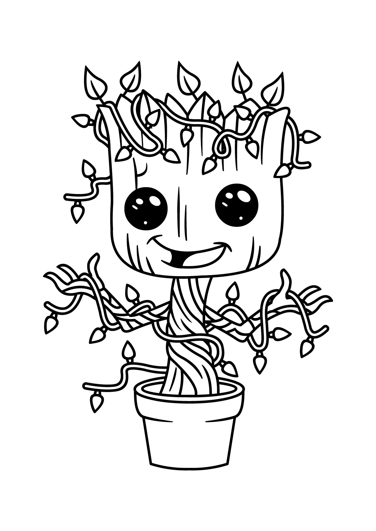 Groot Para Colorir 8