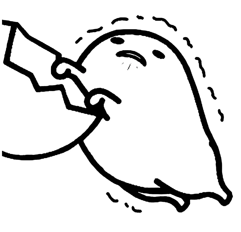 Desenhos de Gudetama Para Colorir 20