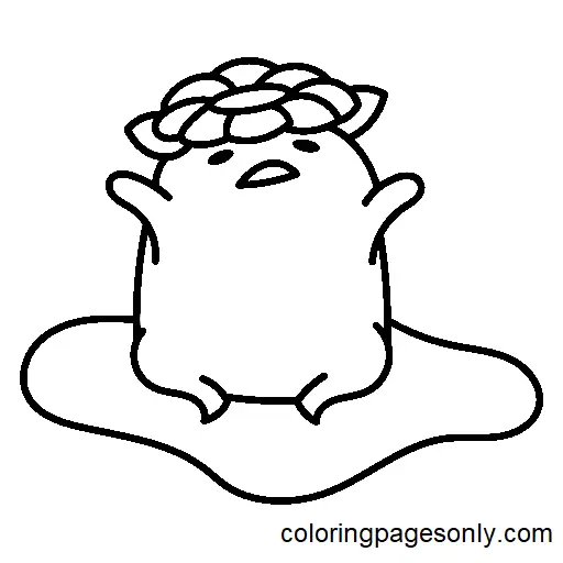 Desenhos de Gudetama Para Colorir 29