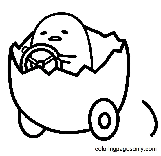 Desenhos de Gudetama Para Colorir 4