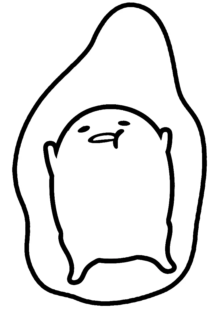 Gudetama Coloring Pages 58