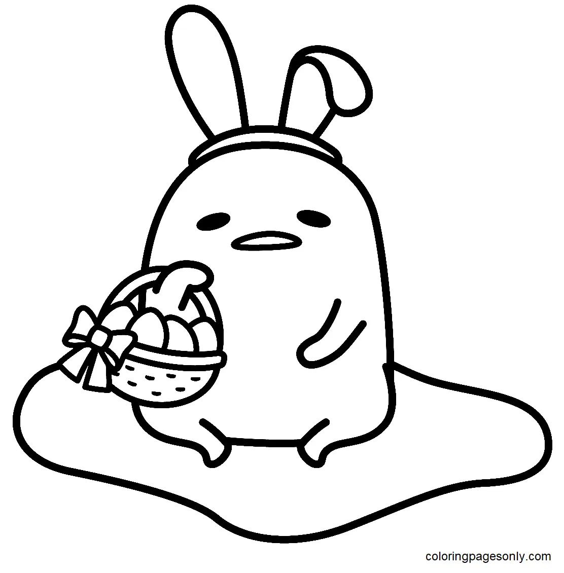 Desenhos de Gudetama Para Colorir 7