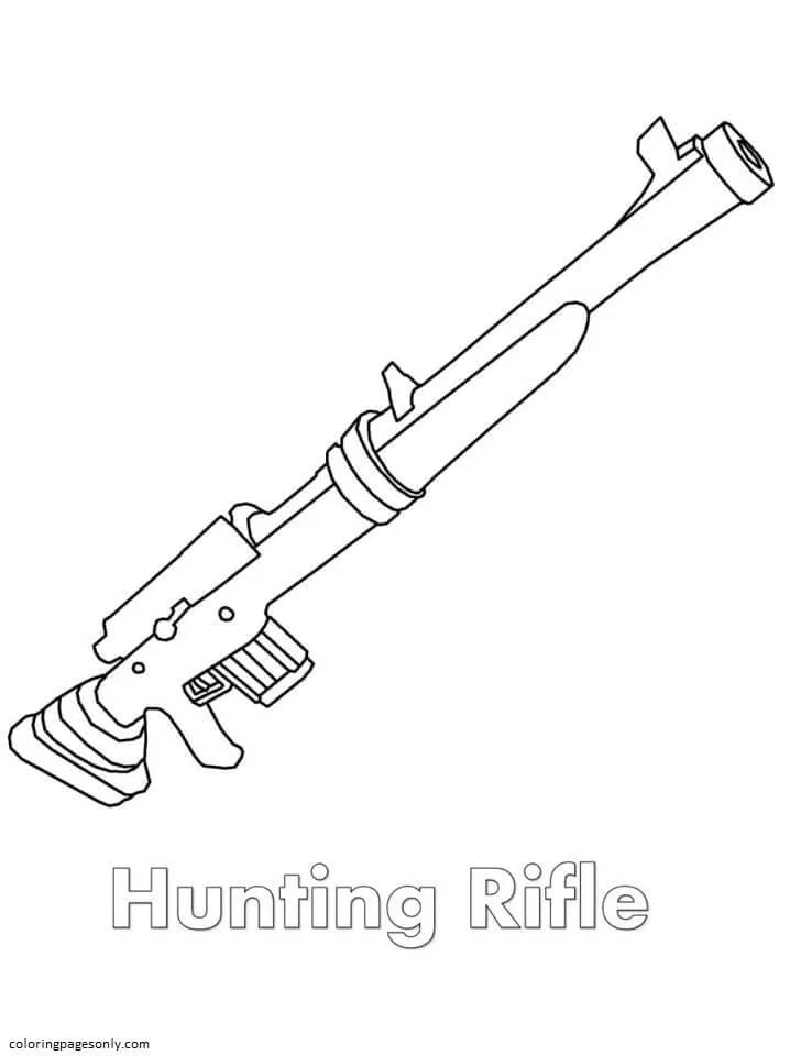 Gun Coloring Pages 16