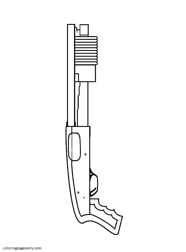 Desenhos de Armas Para Colorir 51