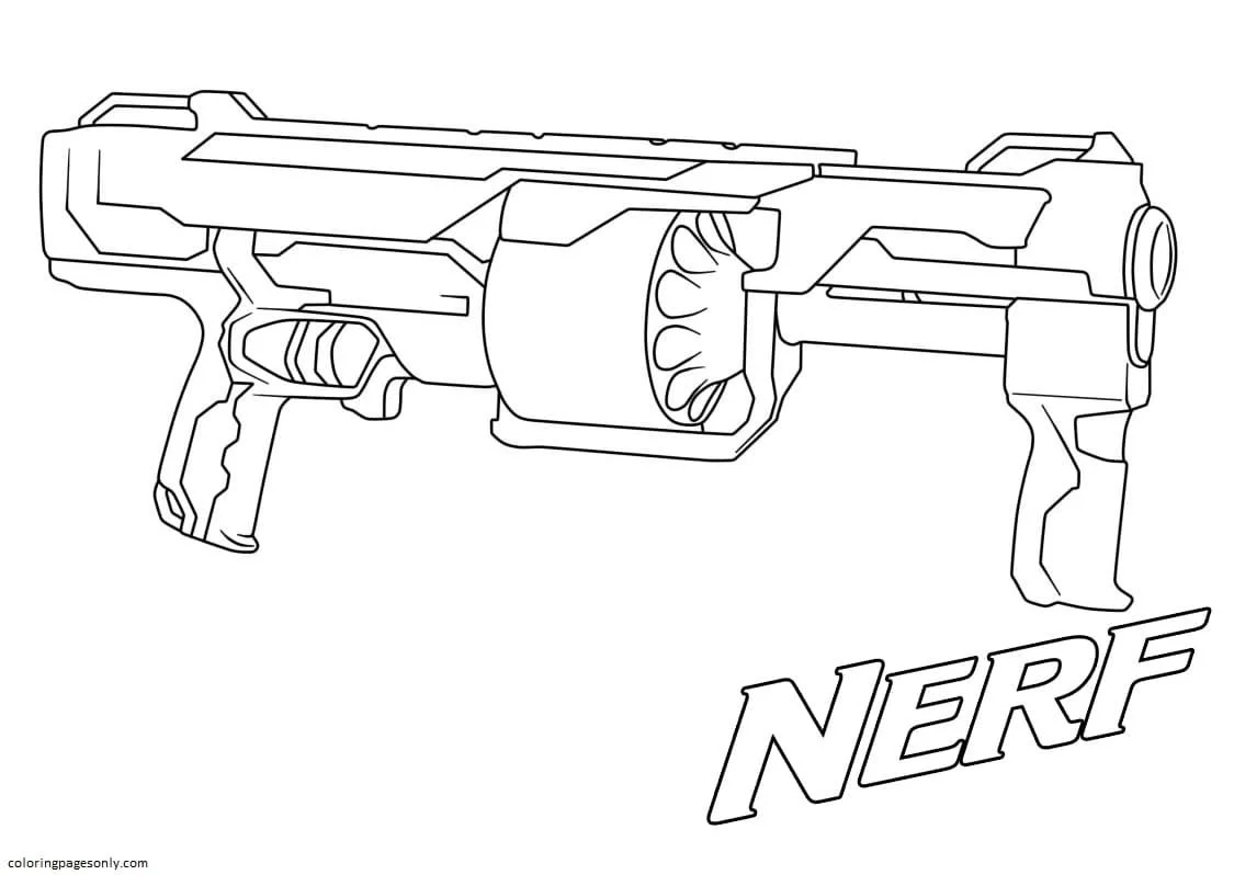 Desenhos de Armas Para Colorir 53