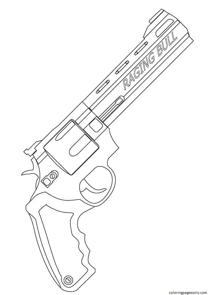 Gun Coloring Pages