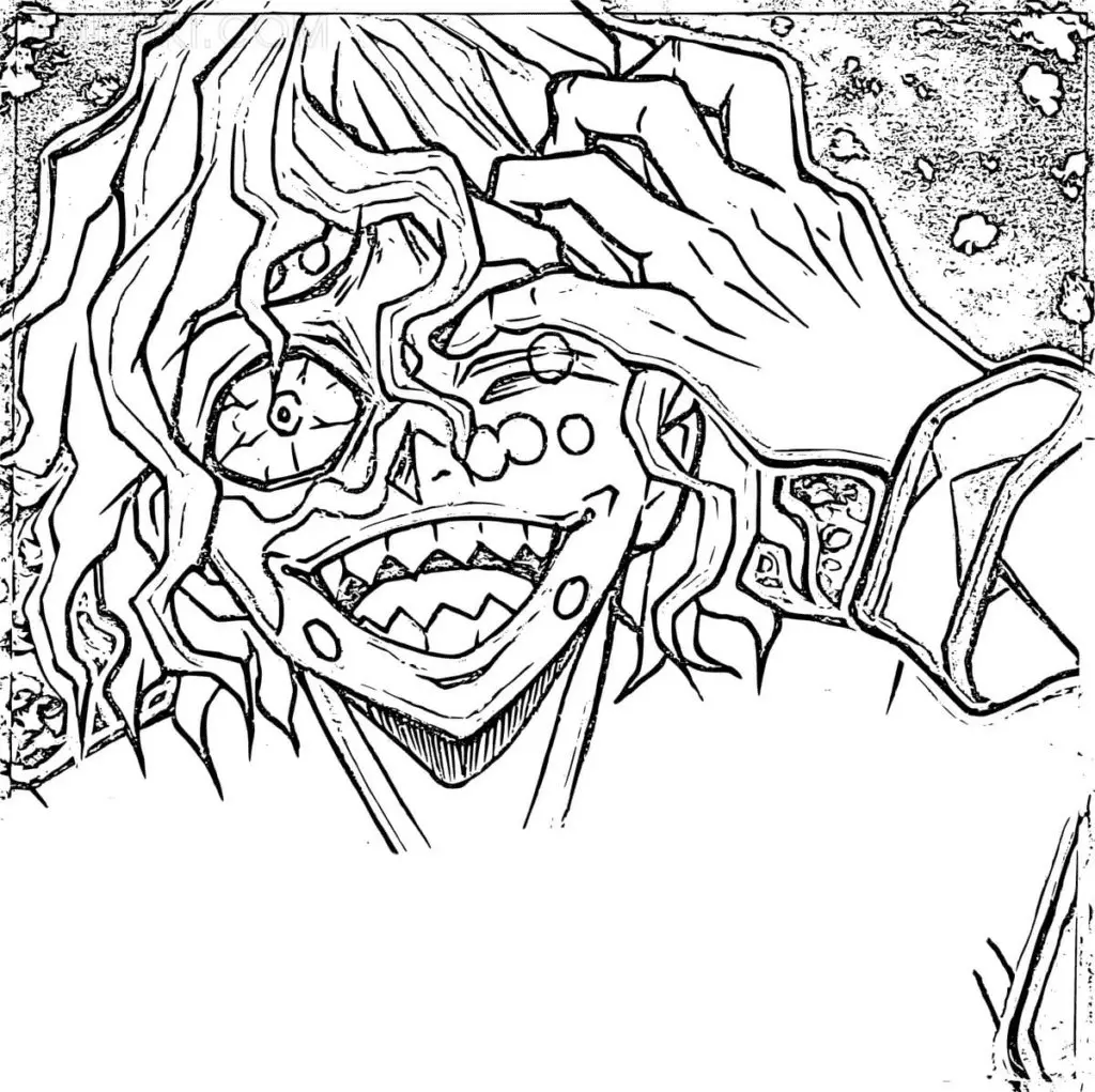 Gyutaro Coloring Pages 2