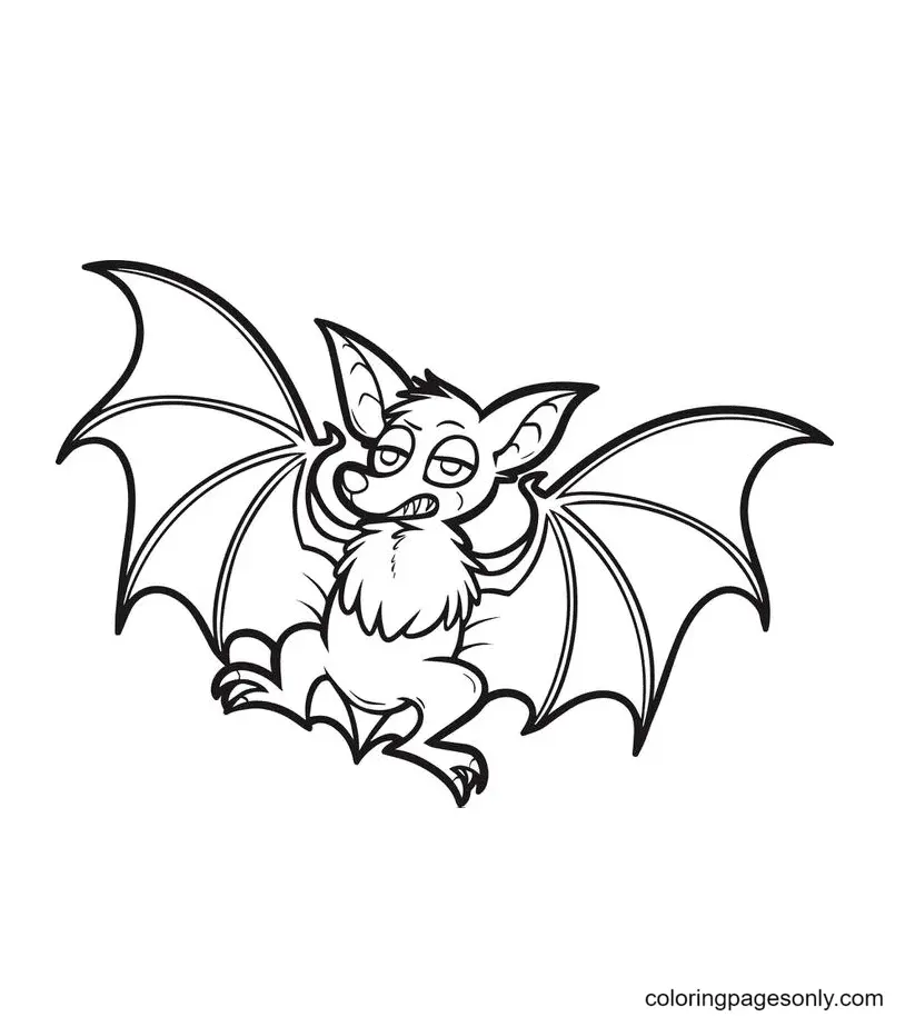 Halloween Bats Coloring Pages 19