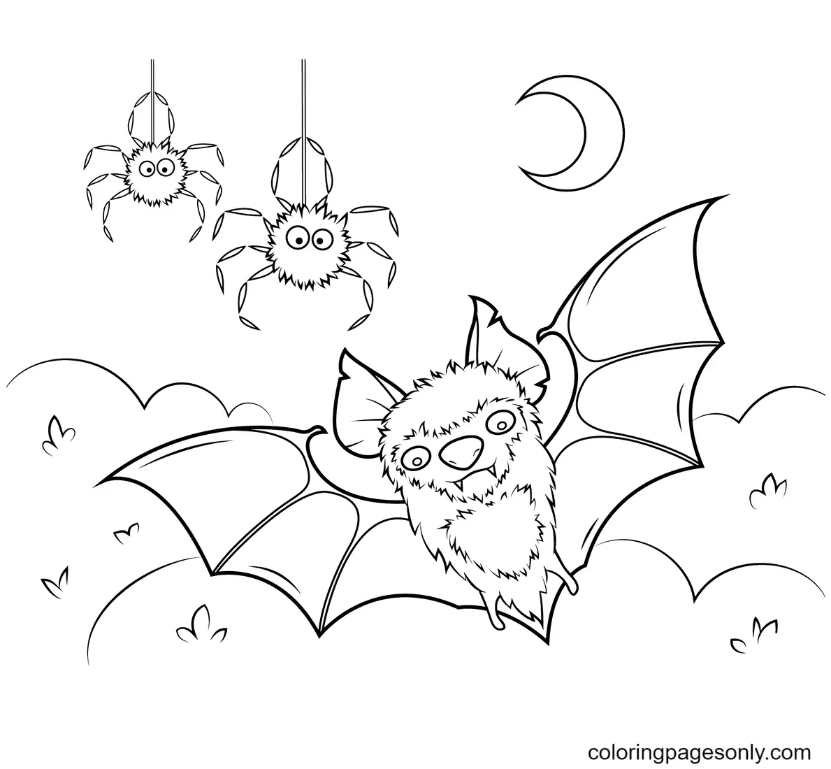 Halloween Bats Coloring Pages 29