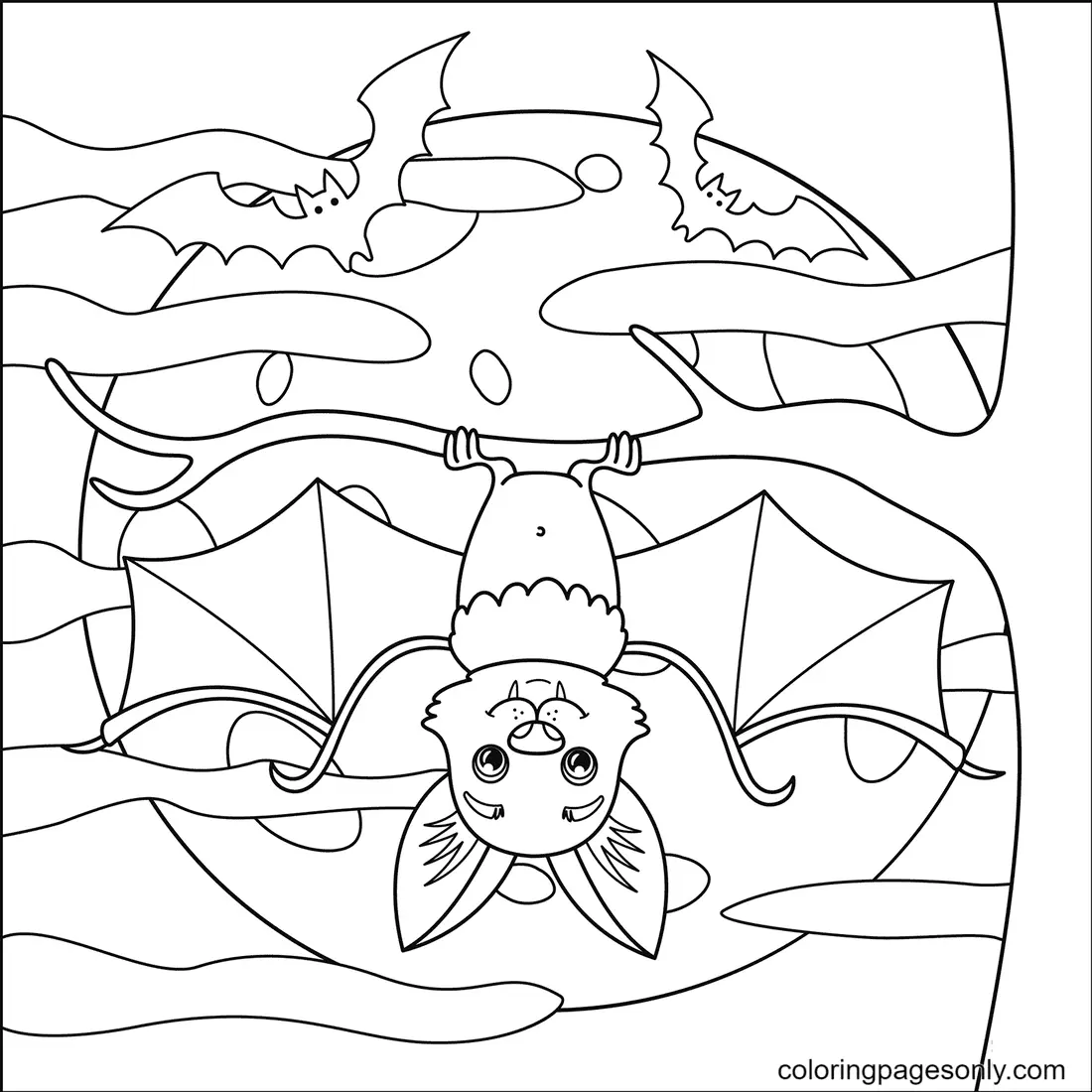 Halloween Bats Coloring Pages 32