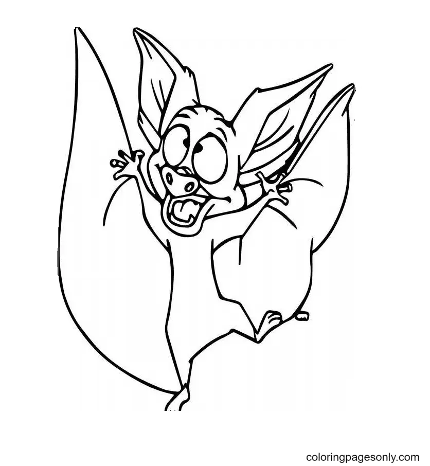 Halloween Bats Coloring Pages 33