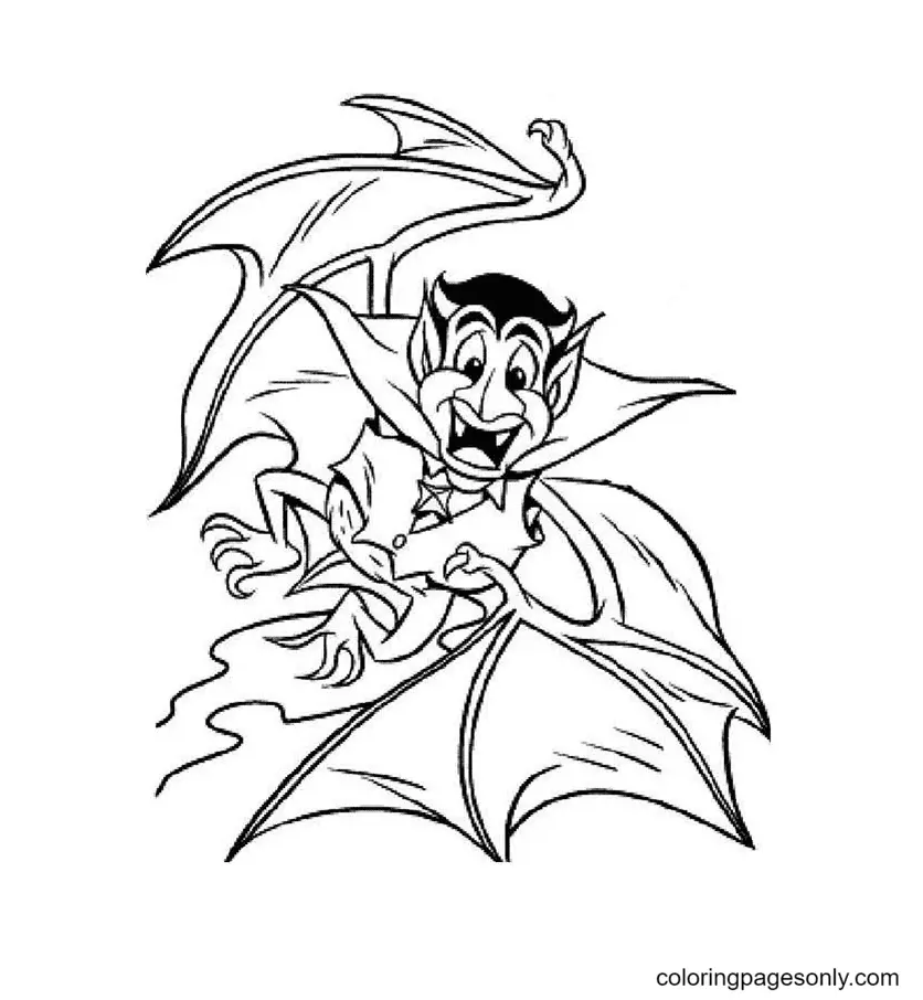 Halloween Bats Coloring Pages 40