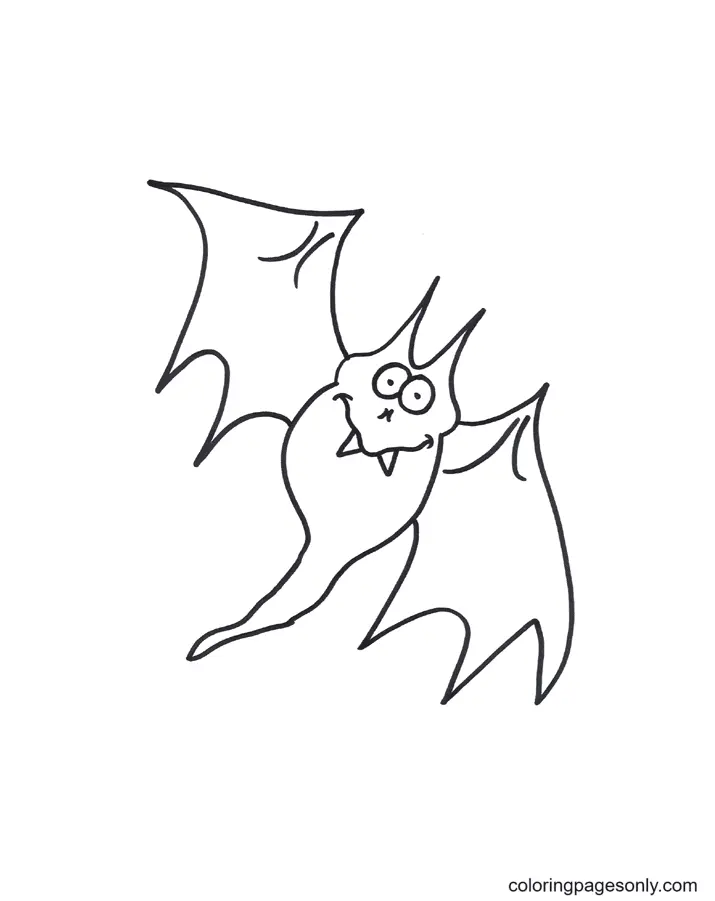 Halloween Bats Coloring Pages 44