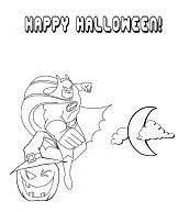 Halloween Bats Coloring Pages 8