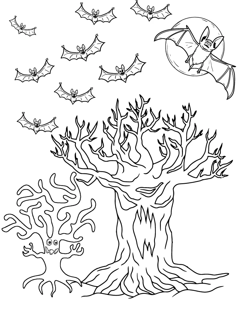 Halloween for Adults Coloring pages 25