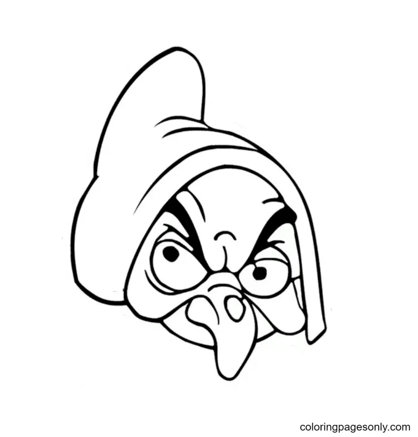 Halloween Masks Coloring Pages 40