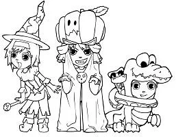 Halloween Monsters Coloring Pages 69