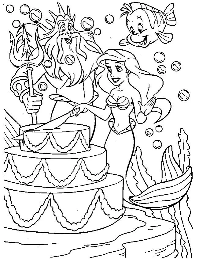 Happy Birthday Coloring Pages 33