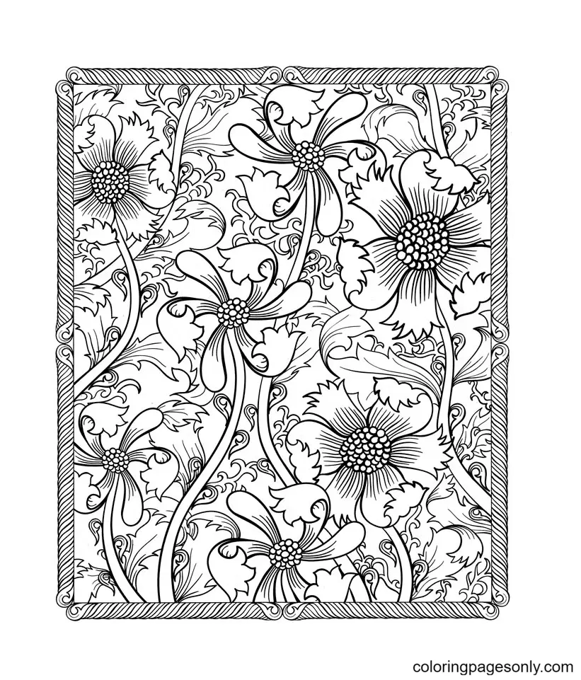 Hard Coloring Pages 139