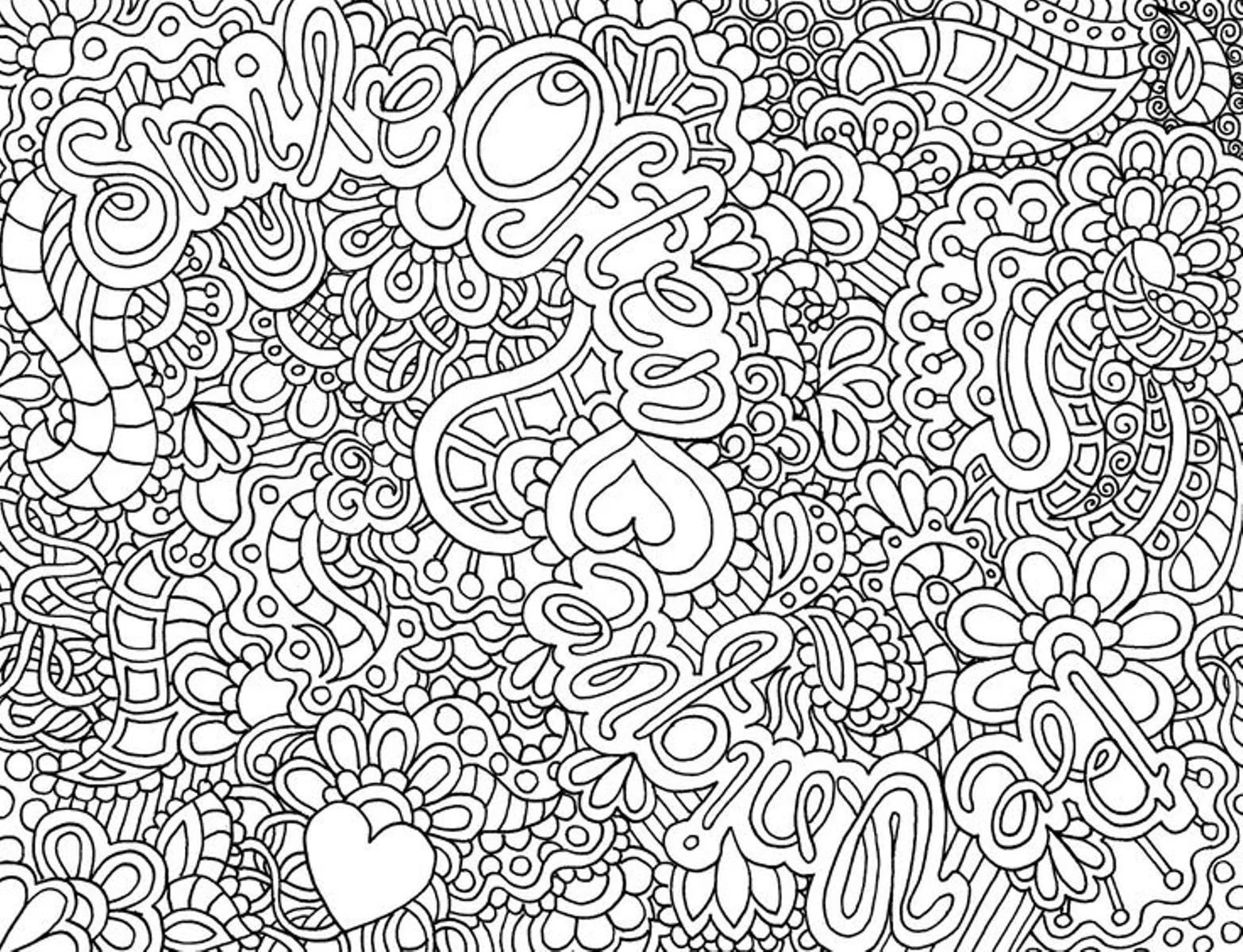 Hard Coloring Pages 68