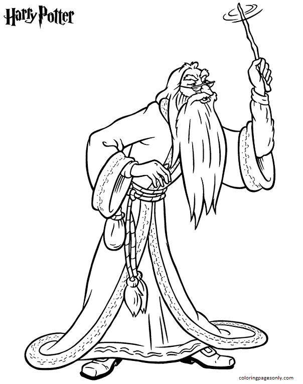 Harry Potter Coloring Pages 107