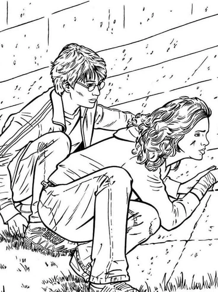 Desenhos de Harry Potter Para Colorir 51