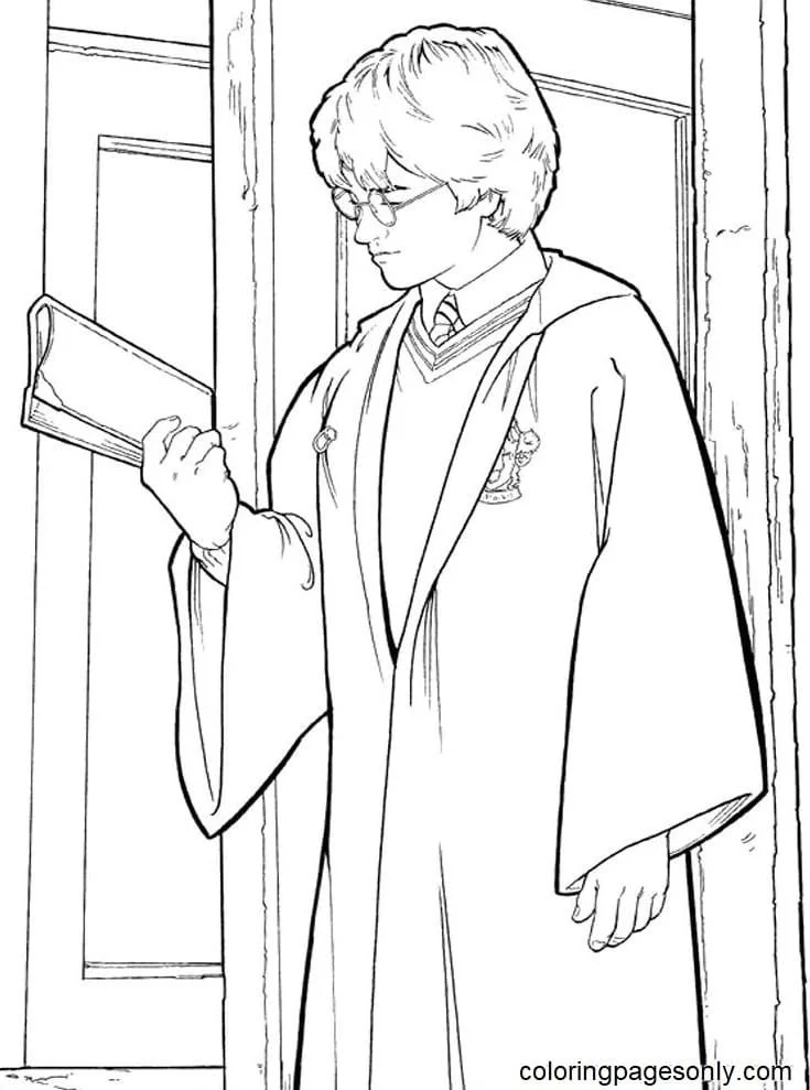 Harry Potter Coloring Pages 52