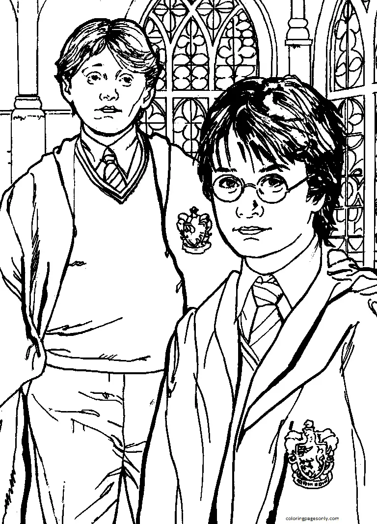 Harry Potter Para Colorear 53