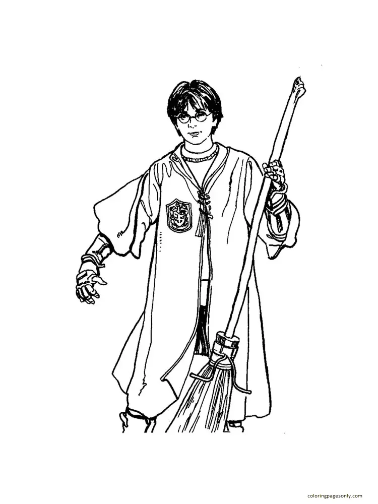 Harry Potter Para Colorear 66