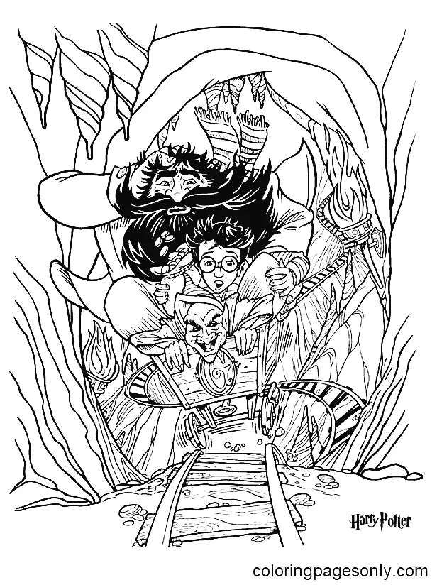 Harry Potter Coloring Pages 91