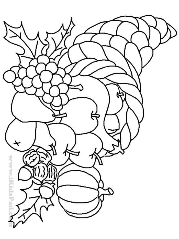 Desenhos de Colheita Para Colorir 42