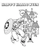 Haunted House Coloring Pages 4