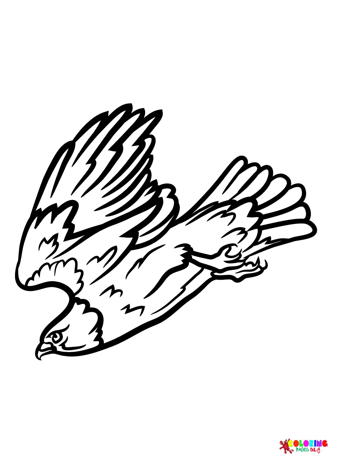 Hawks Coloring Pages