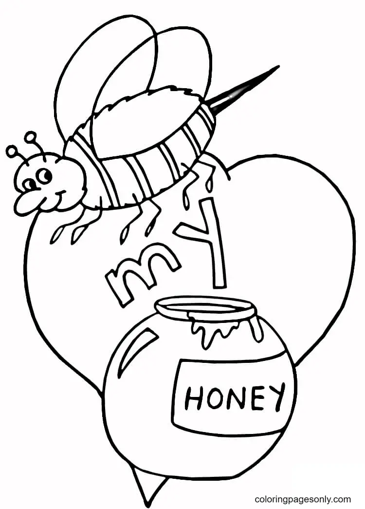 Heart Coloring Pages