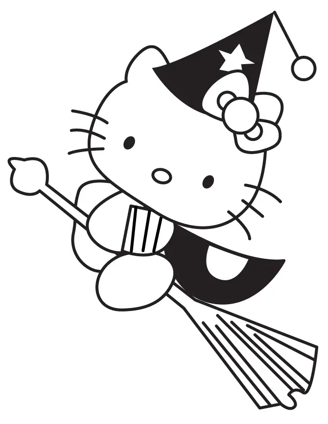 Hello Kitty Coloring Pages 51