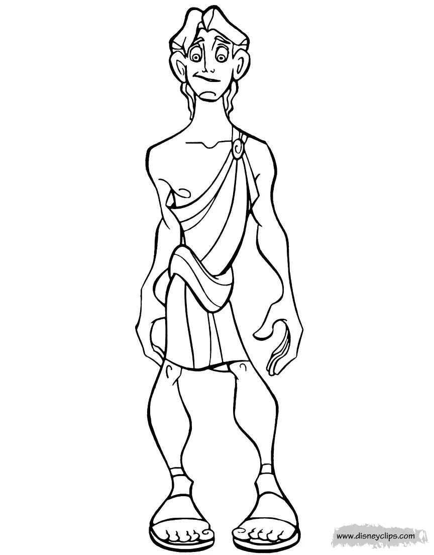 Hercules Para Colorear 30