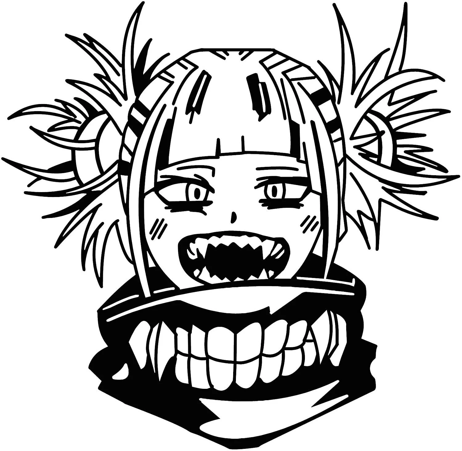 Desenhos de Himiko Toga Para Colorir 8