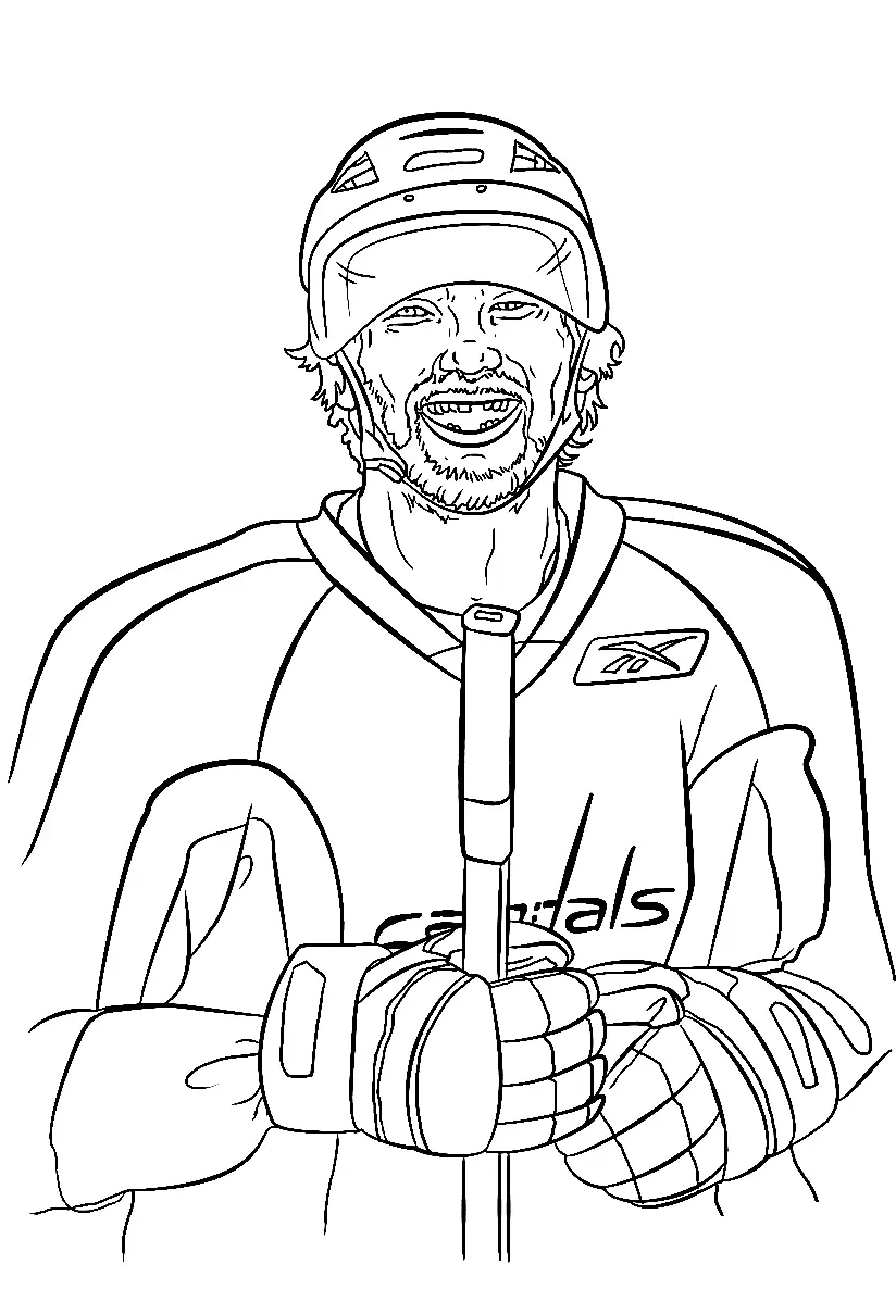 Hockey Coloring Pages 11