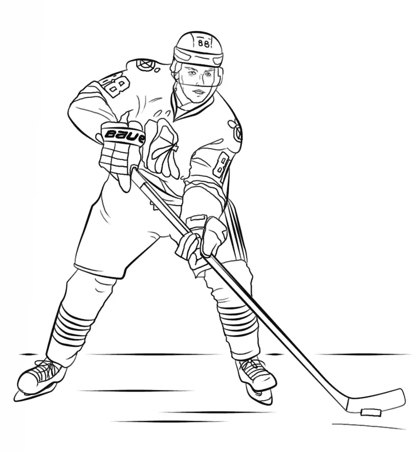 Hockey Coloring Pages 17