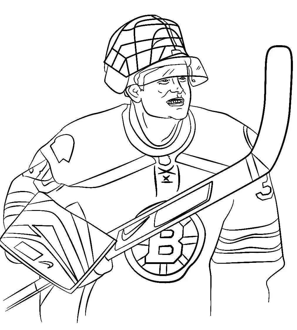 Hockey Coloring Pages 26