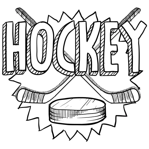 Hockey Coloring Pages 4