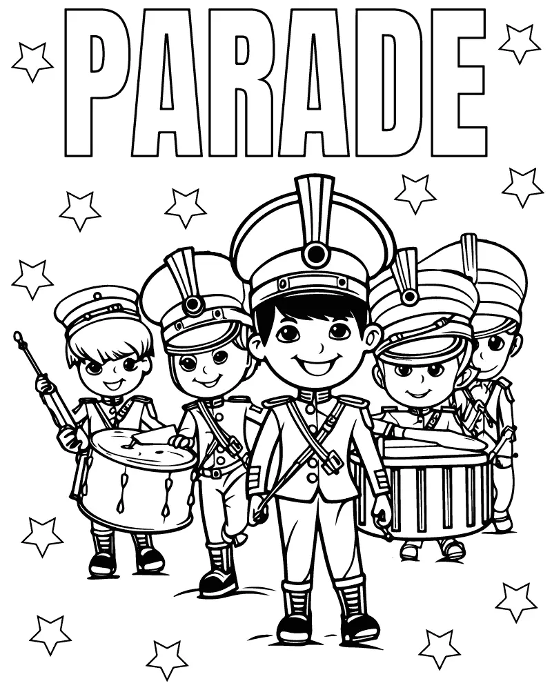 Homecoming Coloring Page 10