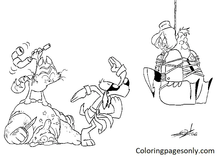 Hong Kong Phooey Coloring Pages 39