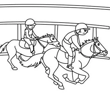 Desenhos de Horse Para Colorir 116